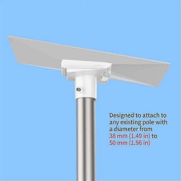 Satellitfästeadapter för runt rör med Gen 3 rördesign White