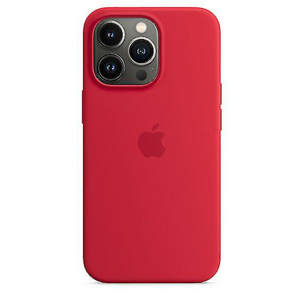 Silikonfodral för iPhone 13 Pro Max 13promax Red