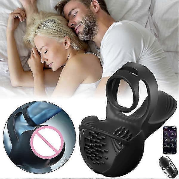 Mäns terapi enhet 3-i-1 uppvärmning massage prestandaförbättring_kdkf