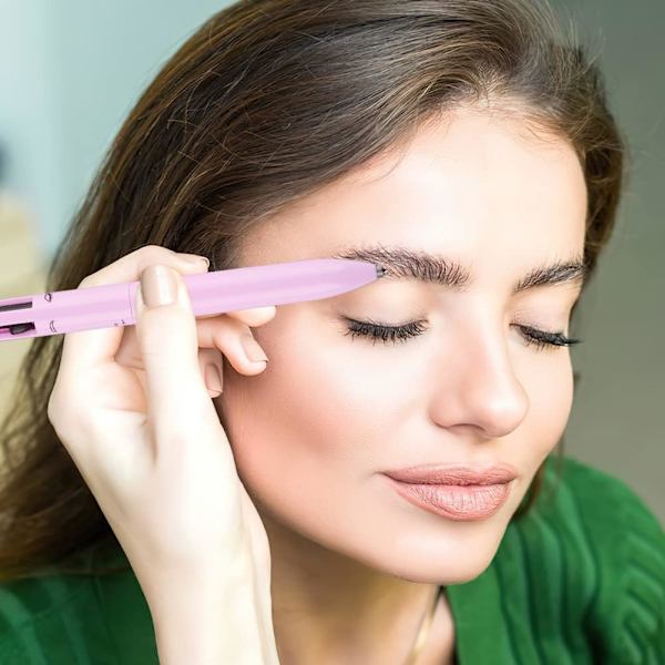4 i 1 sminkeblyant, øyenbrynsblyant og eyeliner og lipliner og highlighterblyant, skap den perfekte langvarige vanntette sminke