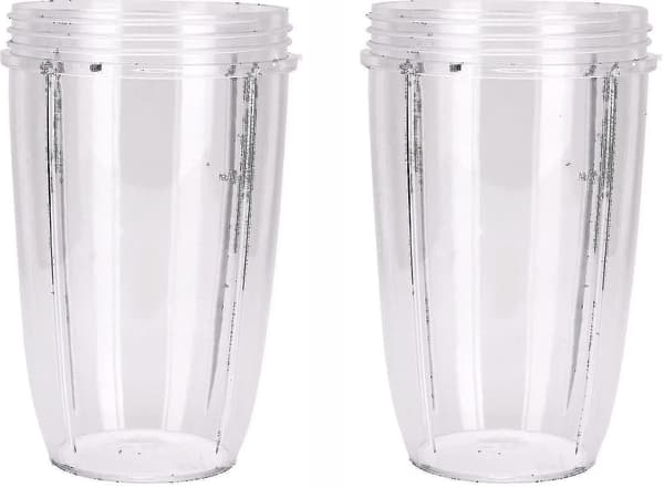 2-pack Ersättningsmuggar för Nutribullet 32 oz