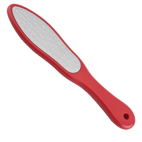 Professionel hård hudfjerner med minifi. Ingen risiko for skader. Rustfri stålskrubber. Multi-anvendelse red