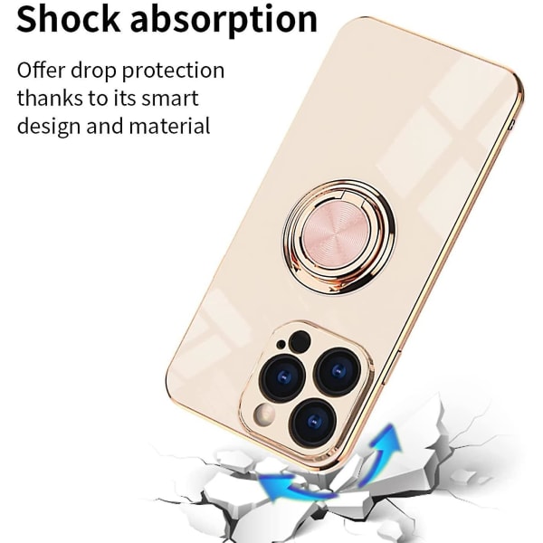 Yhteensopiva Iphone 13 Pro Max phone case kanssa, 6,7 tuumaa ohut phone case, cover