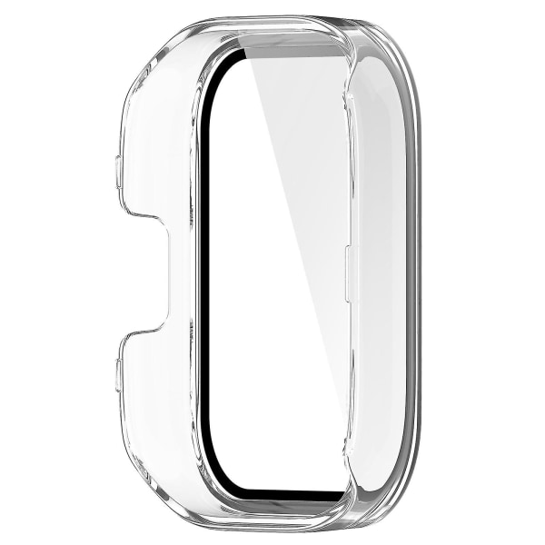 För Xiaomi Redmi Watch 3 Pc Case med skärmskydd av härdat glas Smart Watch Anti-fall Cover Transparent