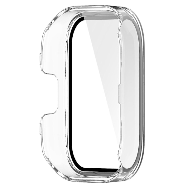 För Xiaomi Redmi Watch 3 Pc skyddande fodral med härdat glass skärmskydd Smart Watch Anti-fall Cover Transparent