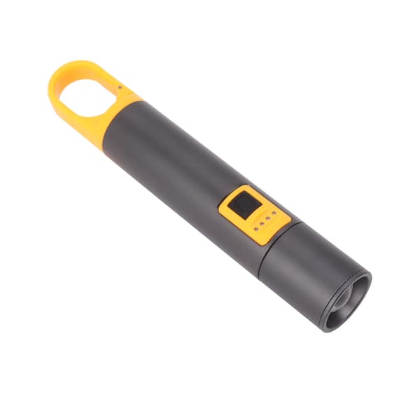 LED Flashlight Rechargeable IPX4 Waterproof 1000lm Battery Capacity Display Flashlight for Outdoor Use