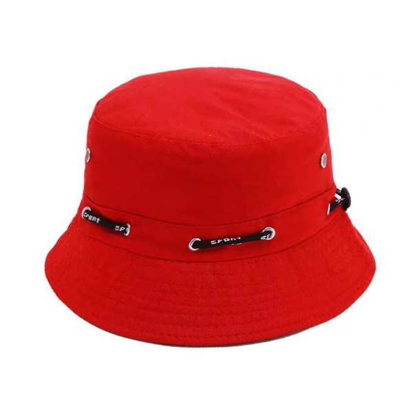 Bästsäljande utomhus Bucket Hat Vandring Med Dragsko Herr Dam Resa Enkelt Mode Strand