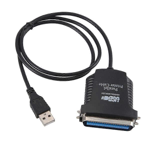 Parallellport DB36-skriver til USB Express Card-omformeradapter Black