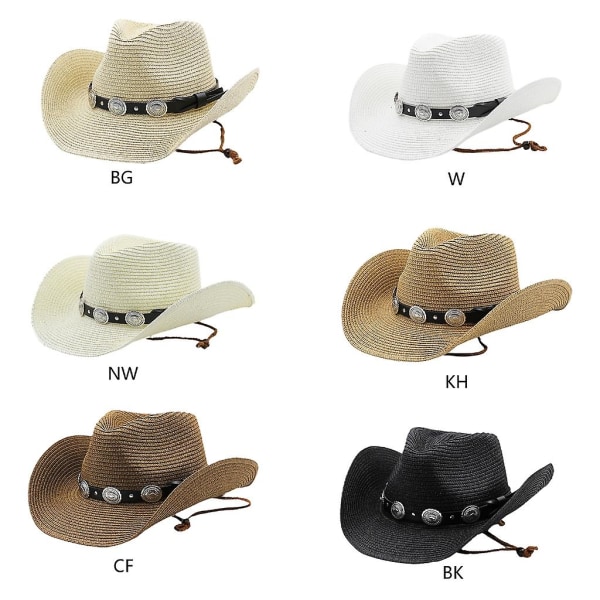 Vuorikiipeilyhattu Hengittävä Kutomo Länsimainen Cowboy Hat Vintage Kutomo Hattu Khaki