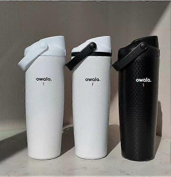 Owala Fairways For Days FreeSip Sway Golf Vattenflaska 30oz Silver With Base