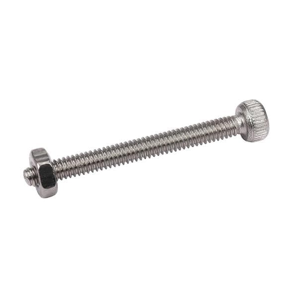 M2 x 20mm Pitkät Kuusiokoloruuvit Mutterisarja 20kpl Silver