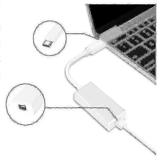 Thunderbolt 2 -kaapelin USB-C-sovitin Apple-laitteille, 2m