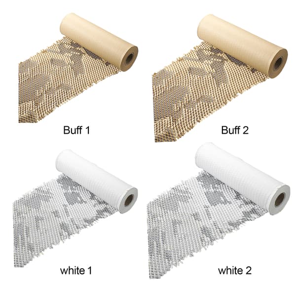 Damping wrap for moving, recyclable moving materials, eco-friendly packaging, biodegradable packing paper with perforated design, Honeycomb