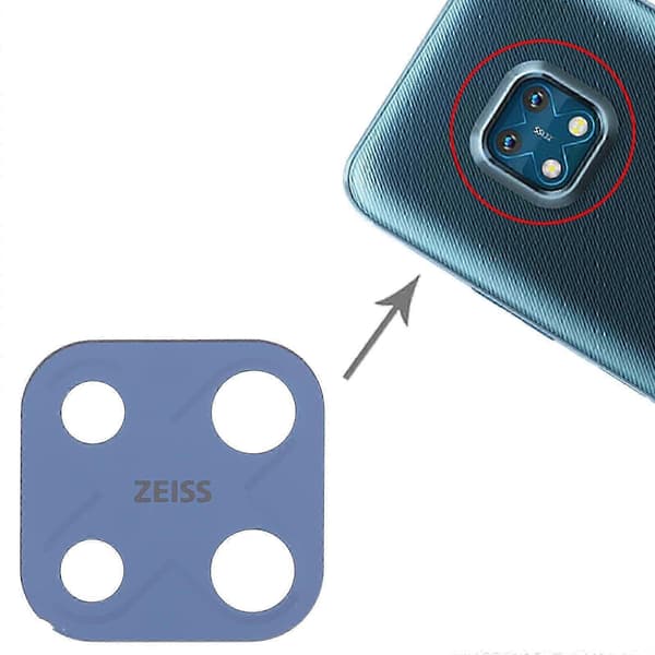 (Ny) Til Nokia XR20 KOMPATIBELt bagkameraobjektiv (blå) Blå