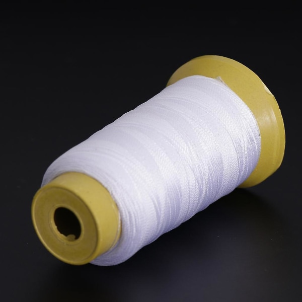 210d polyesteri monikäyttöinen ompelulanka ompelutarvike 1 rulla valkoinen