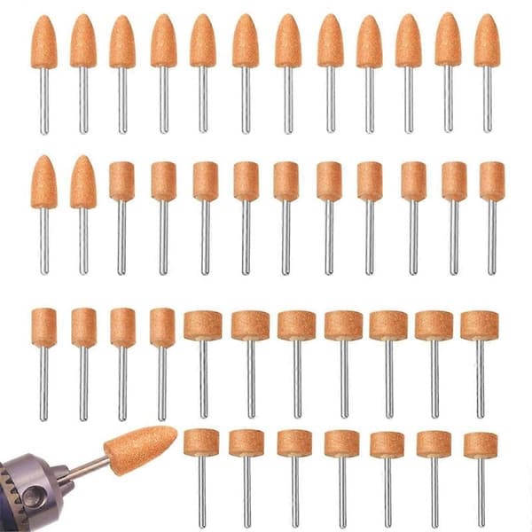 42 stk. slibebits til Dremel-rotationsværktøjssæt As Shown