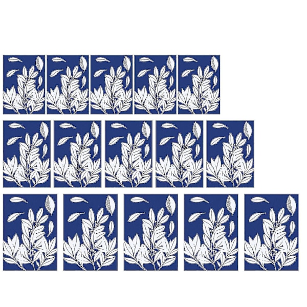 50 Ark Cyanotyppapper A4 A5 A6 Solritningspapper Känslighetsutskrift Papper Vuxen-YUHAO Blue