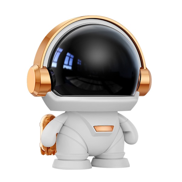 Astronaut Trådlös Bluetooth-högtalare AI Intelligent Utomhus Subwoofer Skrivbords Dekorativa Ornamenter Presenter
