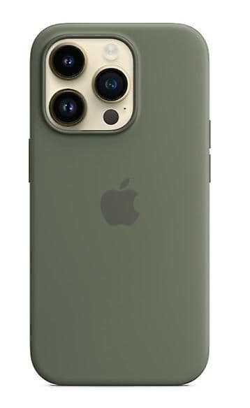 Silikon Deksel Kompatibelt Med Iphone 14pro Olive