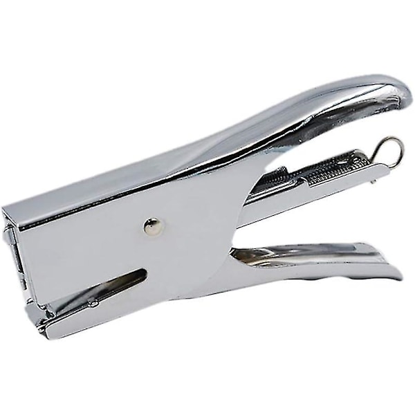 Metal Manual Portable Stapler Iron Stapler Stapler Remover for Office Classroom School Money Convenient and Beautiful Design