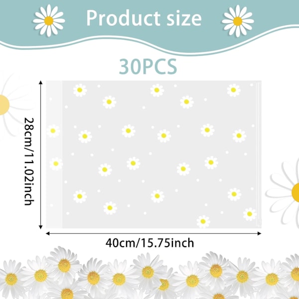 30 stk gjenbrukbare Ziplock-poser, 40×30 cm stor plastsykehuspose, vanntette oppbevaringsposer for reiser, klesoppbevaringsposer, reiseveskeorganisator