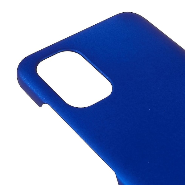 Nokia G21/g11 kumitettu kiiltävä pinta cover Kevyt ohut kova PC- phone case Blue