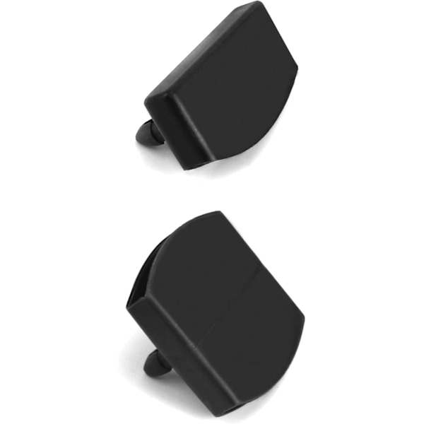 36 stk. sengespjældsholdere i plast, side- og midterste sengespjældsholdere til enkeltsenge, dobbeltsenge og kingsize-senge (55 mm x 9 mm indvendigt)
