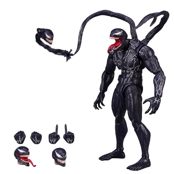 Marvel Legends Venom Action Figurer Toy Display Venom With Small Parts Replacements Fans Collection