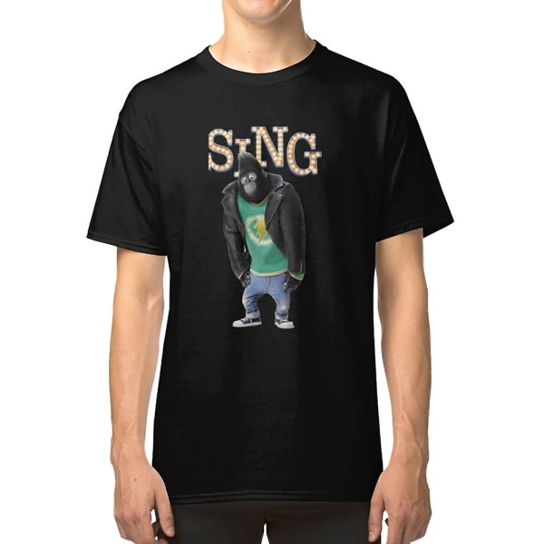 Johnny fra SING film T-skjorte black XXXL