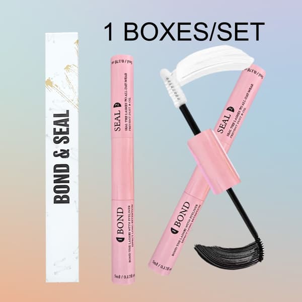 Lash Bond og Seal 10 ml individuelle vipper lim og forsegling Super stærkt hold vippeextensions og vippelimfjerner 5 ml pincet only 1 set BOND