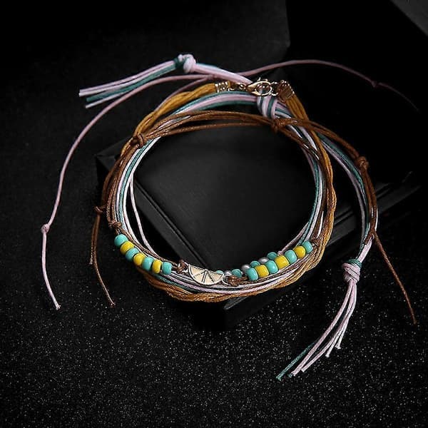Chain Fruit Anklet Jewelry Beach Anklets Beads Boho Foot Gothic Bohemia