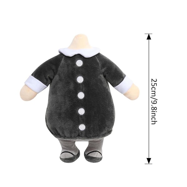 25cm onsdag Addams Plysch stoppade dockleksaker,plushie Figurpresenter Fest Hemdekorationer