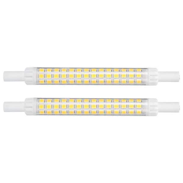 2 Pcs R7S 98LED Bulb Double Socket 118mm Dimmable Floodlight Lamp Accessory Warm White 200-240V