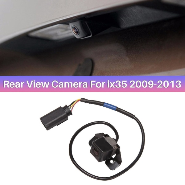 For / Ix35 2009-2013 Car Rear View Camera Reverse Camera Backup Parking Assist Camera 95790-2s010 Black