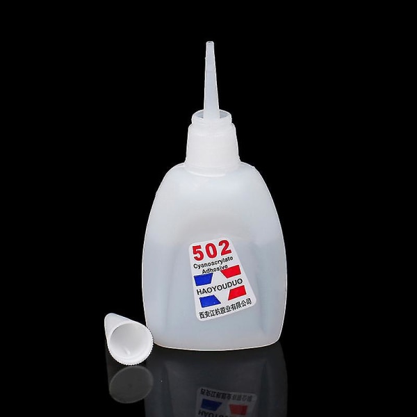 1 stk Super Liquid Glue 502 Instant Hurtigtørkende Cyanoakrylat Adhesive Stronglim
