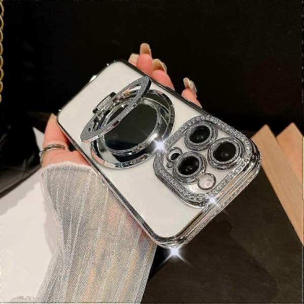 iPhone 16 Pro Max -puhelimen kuori Multicolor Silver
