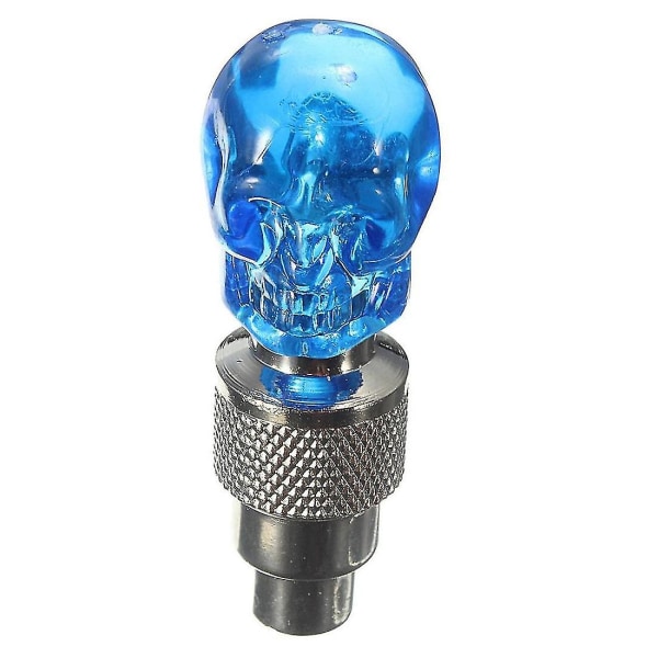 Led Light Valve Cap Spoke Light For Bicycle Auto Bike Rim Tire Blue