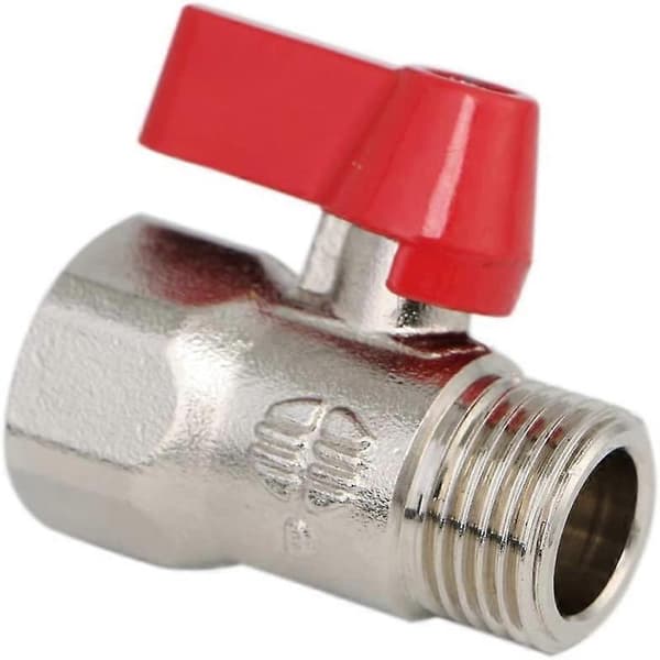 Messing dusjhode stoppreguleringsventil 1/2 tomme hann hunn NPT (DN15)