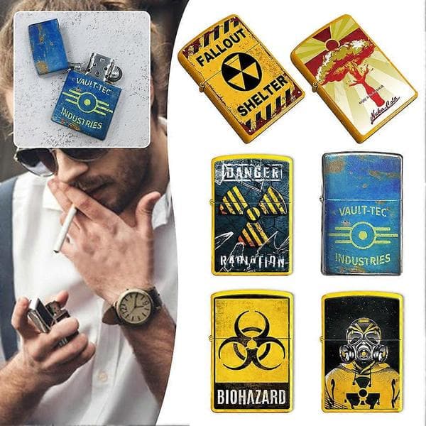 Fallout-tema lighter Unik morsom fakkel lighter Samleobjekt for fans 14