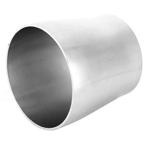 Stumpsvejsningsreduktion rustfrit stål 304 excentrisk reduktionskobling 76 mm 3 tommer til 63 mm 2,5 tommer