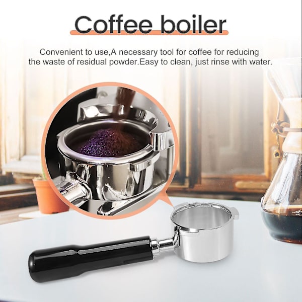 Espresso Portafilter 51mm til Delonghi Ec685 Ec680 Kaffe Bundløs Portafilter Med 51mm 2 Styles A