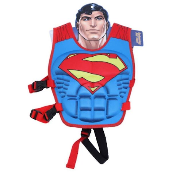 Pojkars/flickors flytväst flytande dragkedja flytväst flythjälp topp Superman L