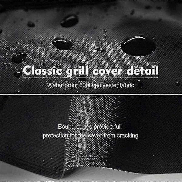 Weber Q2000 Q3000 Grillöverdrag - Tålig Vattentät Design