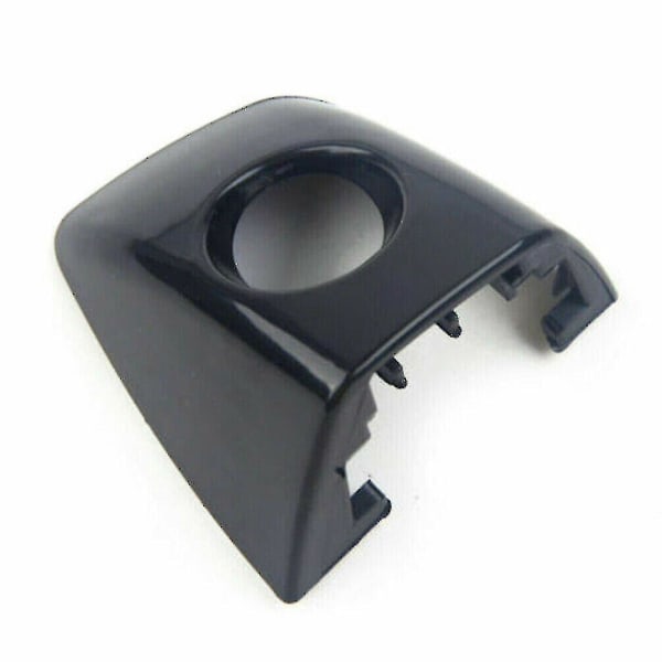 Forreste venstre udvendig dørhåndtag Cap Lock Hul Cover kompatibel A6 C7 2012-18.(Sort)(1stk)