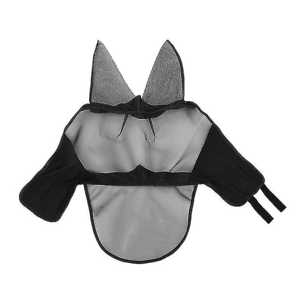 Caremaster Fly Mask Uv Protection With Nostrils Black M