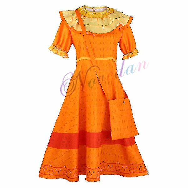 2023-encanto Voksen Isa Bel Madrigal Kostume Dolores Pepa Pige Kvinder Børn Op-1 Pepa Costume Bag One size
