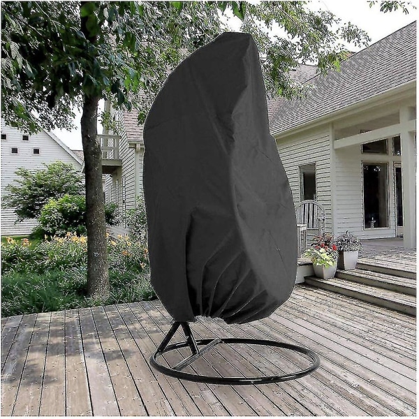 Beskyttende trekk for hengekøyestol med Oxford-glidelås 190 x 115 cm Vanntett beskyttende trekk for hage- og utemøbler 190 x 115 cm -