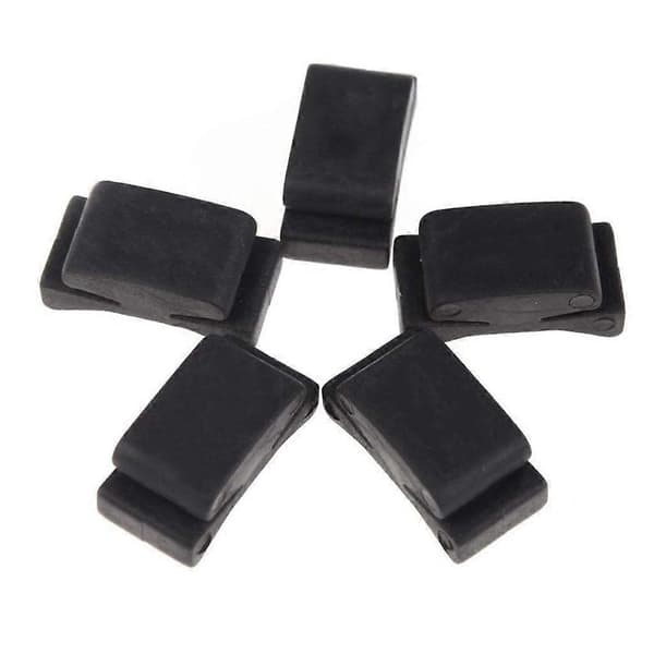 5-pack silikon gitarrplektrumhållare gitarrhuvud nybörjarplektrumhållare