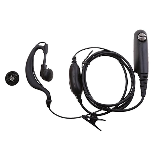 Korvakaiutin Mikrofonilla Motorola GP328 GP338 GP340 Walkie Talkieille