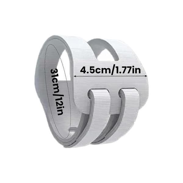 Justerbart kompressionshandledsstöd för smärtlindring Gray 2pcs
